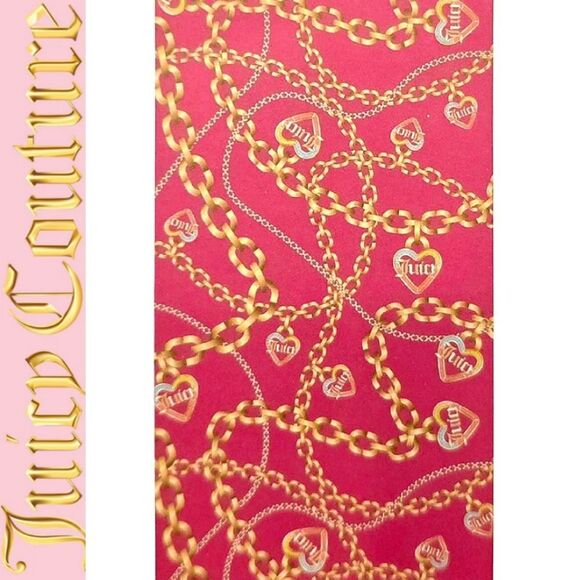 Juicy Couture Home Heart Chains Oversized Beach Towel - Picture 1 of 6